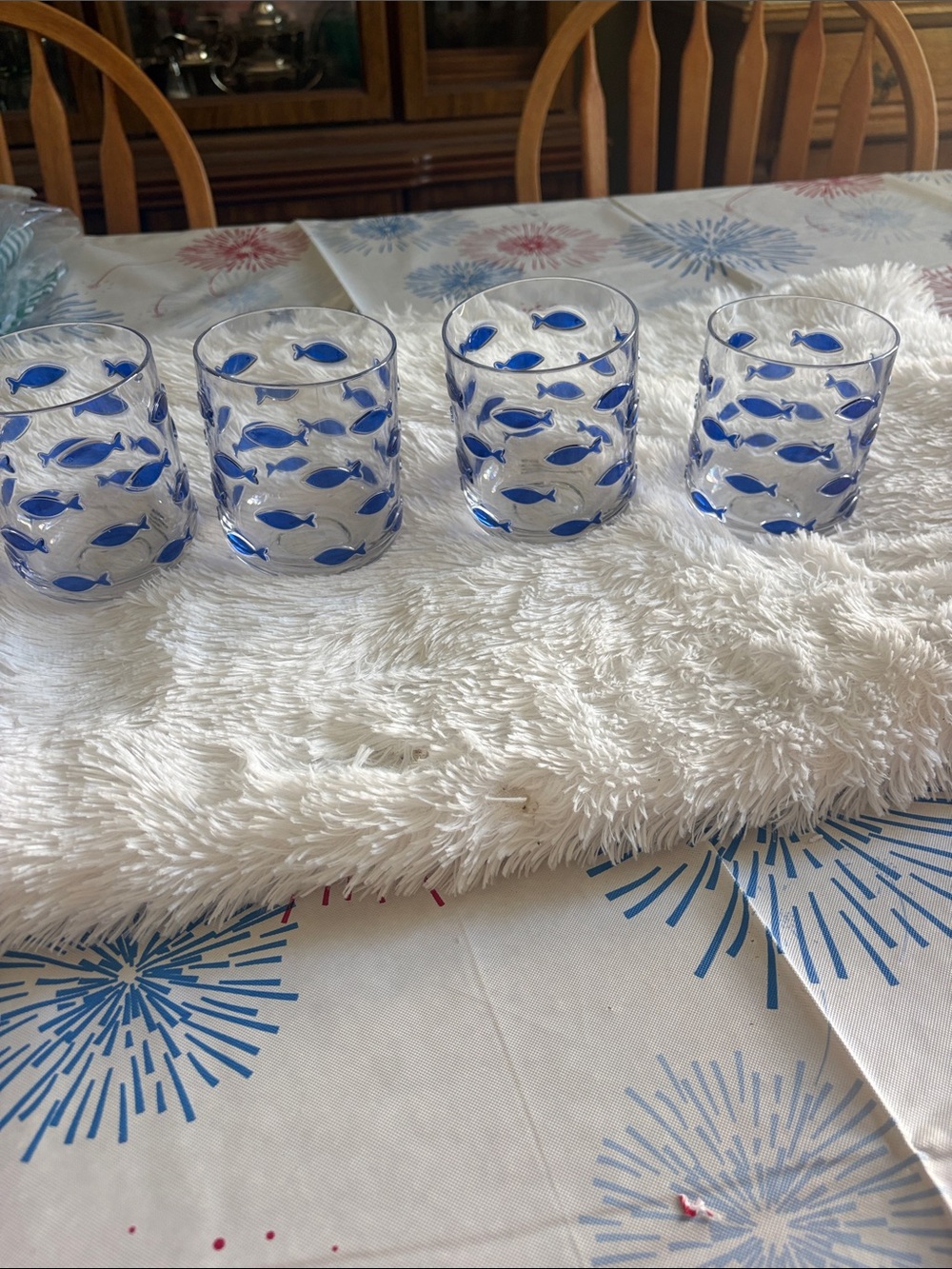NWOT set of 4 acrylic tumblers